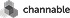 channable logo bw